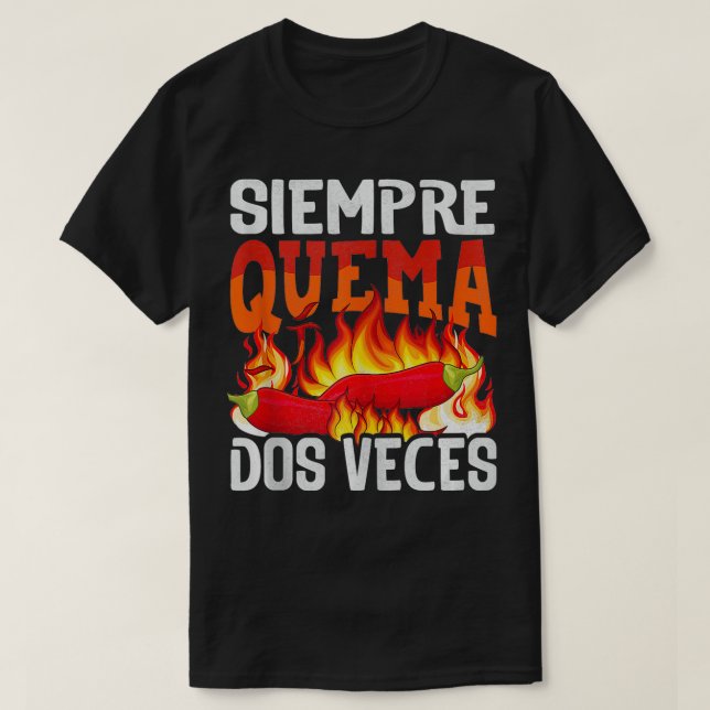 Camiseta Siempre Quema Dos Veds Chili Chef Molho Espicado 3 (Frente do Design)