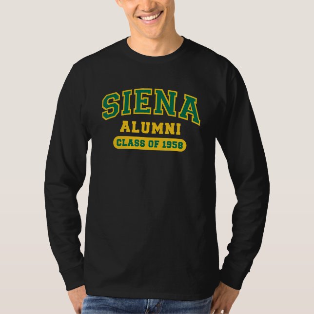 Camiseta Siena College Class of 1958 Siena Saints Fan (Frente)