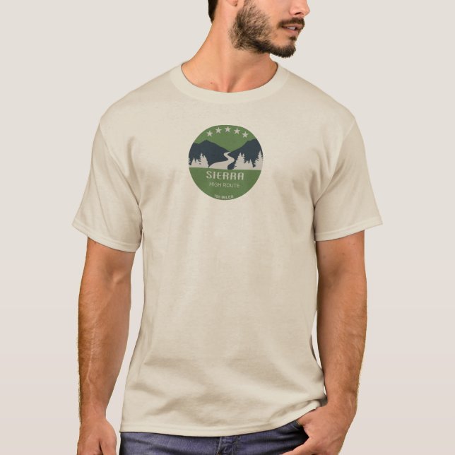 Camiseta Sierra High Route (Frente)