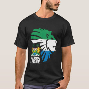 Camiseta Sierra Leone Lion Africa Diaspora Gift