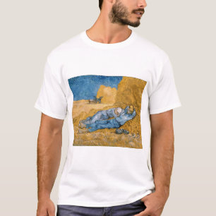 Camiseta Siesta 1890, de Vincent van Gogh