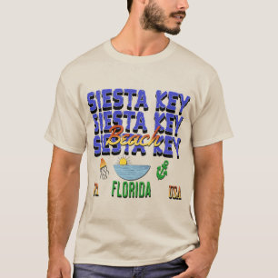 Camiseta Siesta Key Beach, Florida