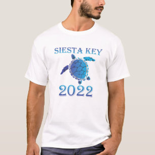 Camiseta Siesta Key Florida Spring Break 2022 Sea Turtle So