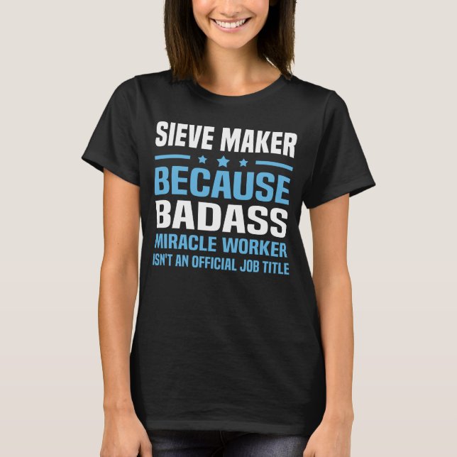 Camiseta Sieve Maker (Frente)