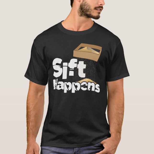 Camiseta Sift Acontece - Artefatos Arqueólogos (Frente)