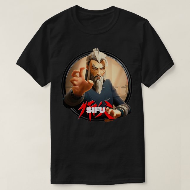 Camiseta Sifu 3 (Frente do Design)