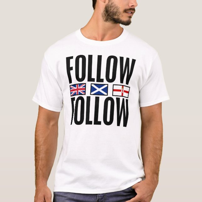 Camiseta Siga 3 bandeiras (Frente)
