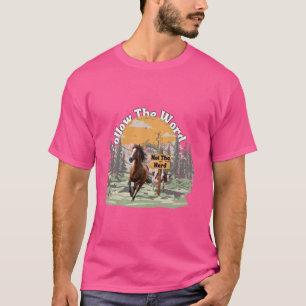 Camiseta Siga A Palavra Não O Herde Isaiah Christian Bibl