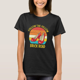 Camiseta Siga a Roupa de estrada amarela