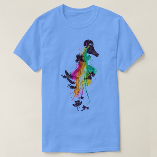 Camiseta Siga as cores (Frente do Design)