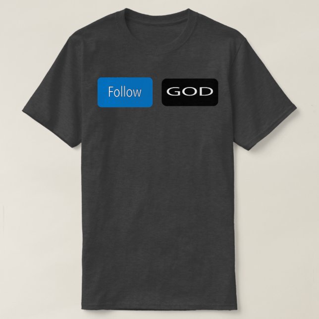 Camiseta Siga DEUS  (Frente do Design)