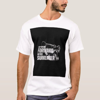 Camiseta SIGA EM FRENTE SEMPRE, NUNCA SE RENDa