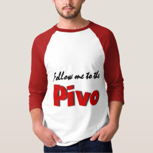 Camiseta Siga-me ao Pivo (a cerveja)