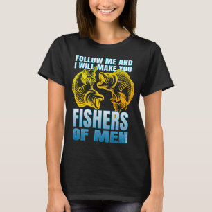Camiseta siga-me e eu farei de vocês pescadores de homens