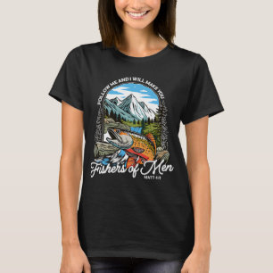 Camiseta Siga-Me E Eu Farei De Vocês Pescadores De Homens
