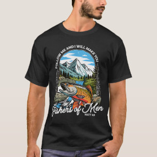 Camiseta Siga-Me E Eu Farei De Vocês Pescadores De Homens