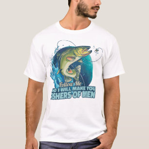 Camiseta Siga-me e farei de vocês pescadores de homens