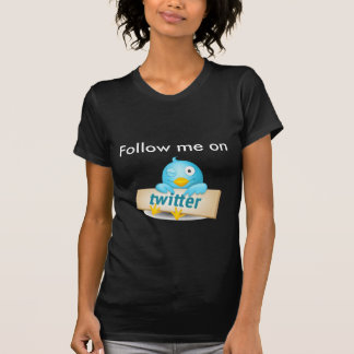 Camiseta Siga-me no twitter