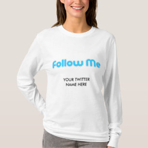 Camiseta siga-me (o twitter)
