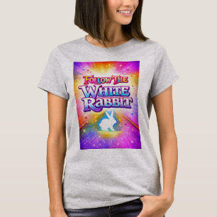 Camiseta Siga o Coelho Branco