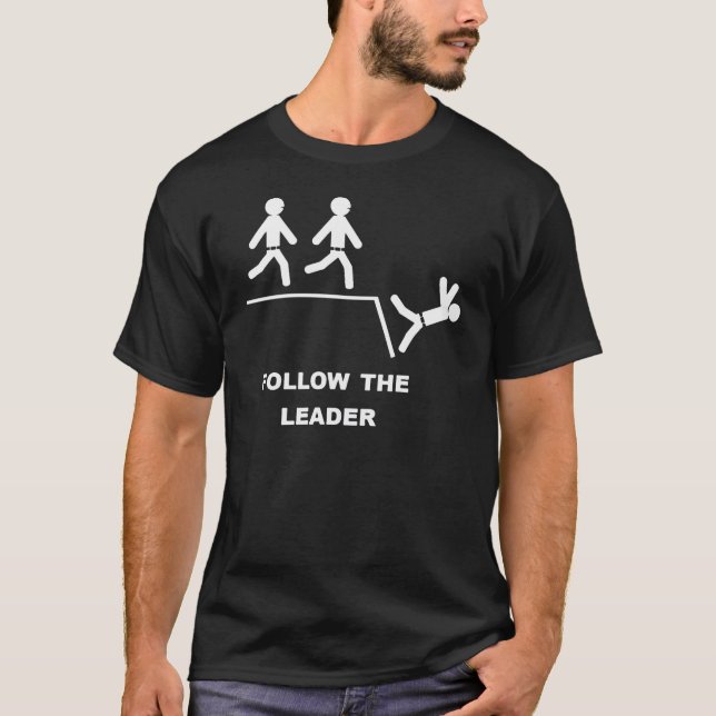 Camiseta Siga o líder (Frente)