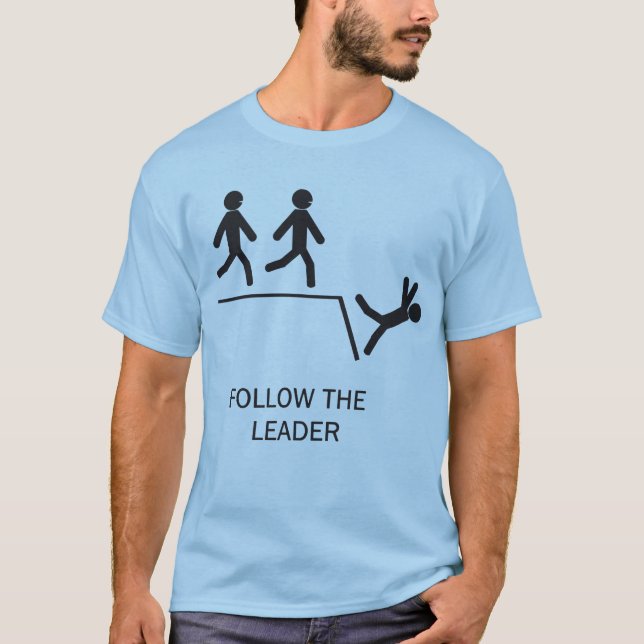 Camiseta Siga o líder (Frente)