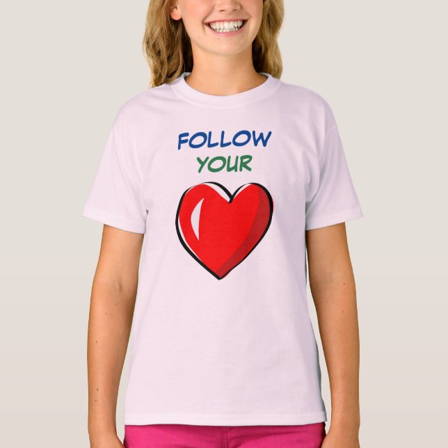 CAMISETA SIGA SEU CORAÇÃO (Frente)