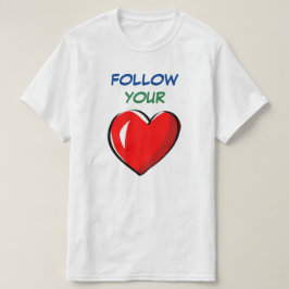 CAMISETA SIGA SEU CORAÇÃO
