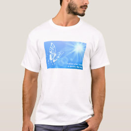 Camiseta Siga seu coração (luz)