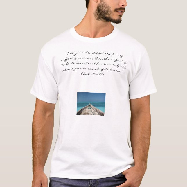 Camiseta Siga seus sonhos (Frente)
