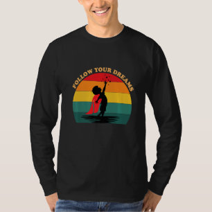 Camiseta Siga seus sonhos - Lucidados Sonhos Premium