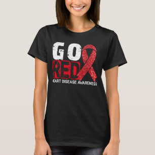 Camiseta Siga Vermelho Sensibilização Para Doenças Que Vest