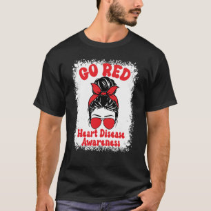 Camiseta Siga Vermelho Sensibilização Para Doenças Que Vest