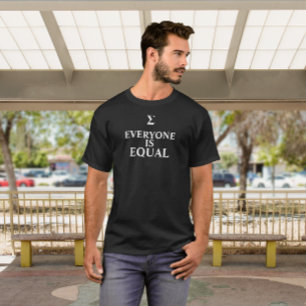 Camiseta Sigma All Is Equal Black T-Shirt