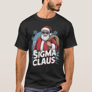 Camiseta Sigma Claus Legal Santa Claus Xmas