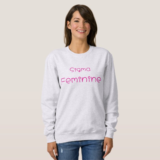 Camiseta Sigma Feminina (Frente Completa)