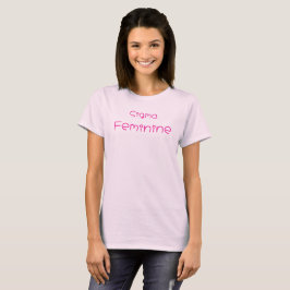 Camiseta Sigma Feminina
