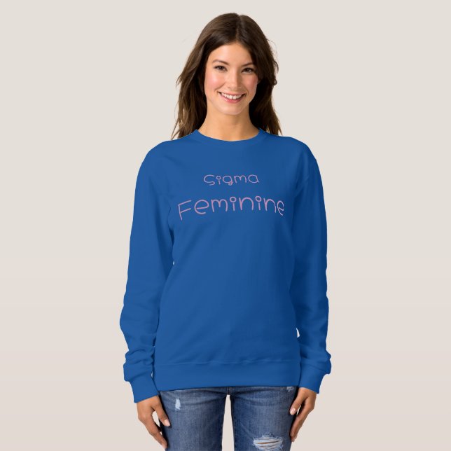 Camiseta Sigma Feminina (Frente Completa)