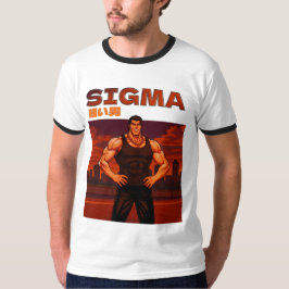 Camiseta Sigma homem forte