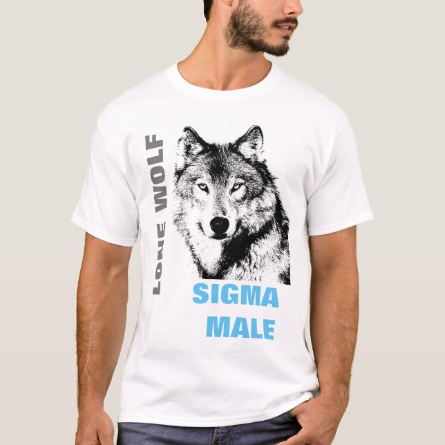Camiseta Sigma Male Lone Wolf (Frente)