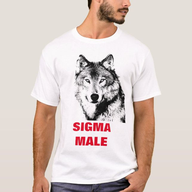 Camiseta Sigma Male Lone Wolf (Frente)