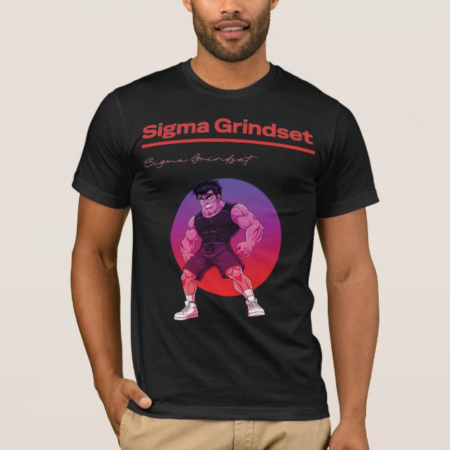 Camiseta Sigma Mentalidade de Treino (Frente)