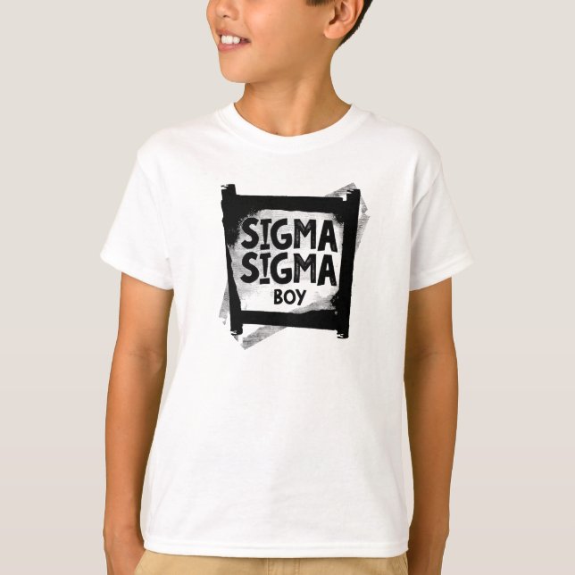 Camiseta Sigma Sigma Boy (Frente)