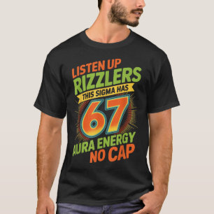 Camiseta Sigma Tem 67 Aura Número 67ª Aura Agricultura Sorv