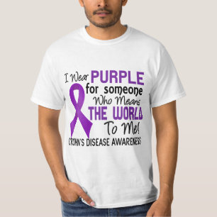 Camiseta Significa-me o mundo doença de 2 Crohns