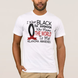 Camiseta Significa-me o mundo melanoma