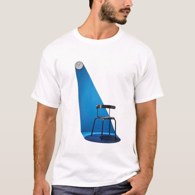 Camiseta Significado de l'horloge et de la chaise (Frente)