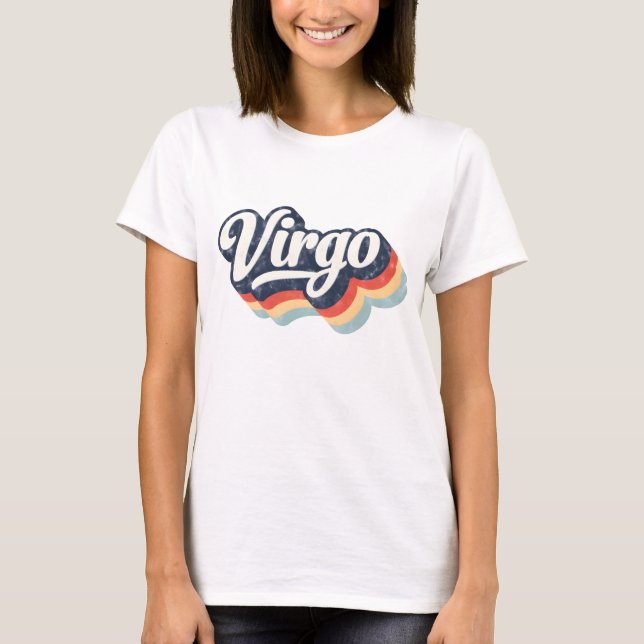 Camiseta Signo Astrológico de Virgem (Frente)