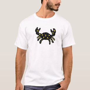 Camiseta Signo de Câncer da Galáxia – Arte Zodiacal do Cara