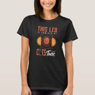 Camiseta Signo do zodíaco de Leão Gato Taco Horóscopo